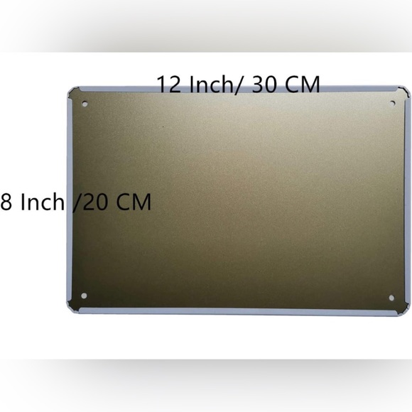 Cocktail Metal Tin Sign NWT - Picture 2 of 4